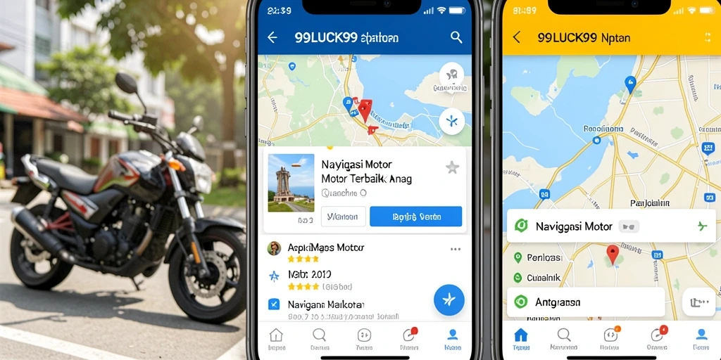 Antarmuka 99LUCK99 yang intuitif untuk navigasi motor.