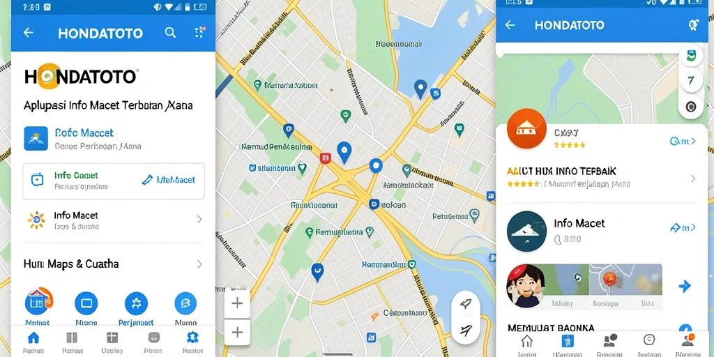 Tampilan antarmuka HONDATOTO yang informatif dan user-friendly.