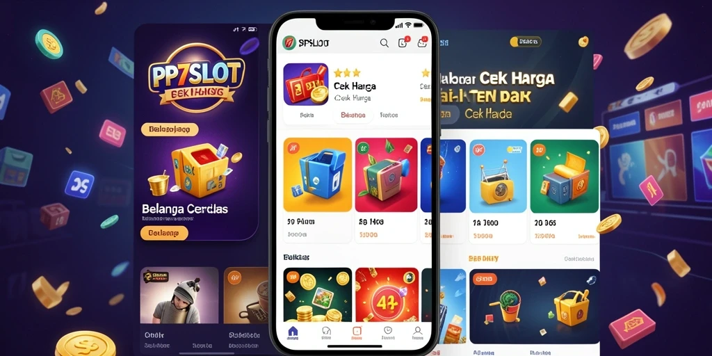 Antarmuka pengguna PP7SLOT yang memudahkan cek harga.