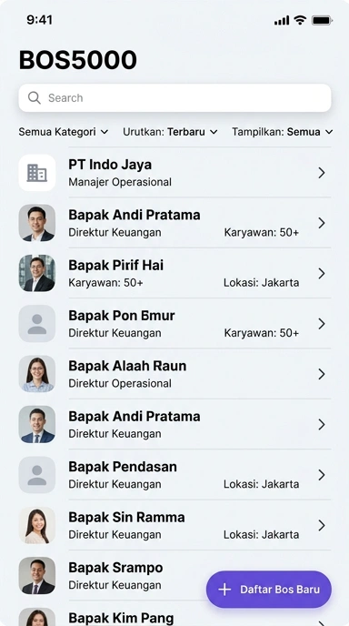 Panduan Registrasi Akun Baru bos5000 untuk Pengguna Android