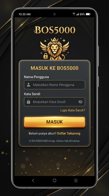Masuk ke Akun bos5000 Anda dengan Mudah